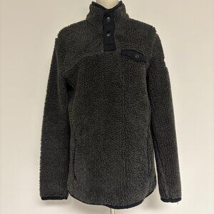 Abercrombie & Fitch Men's Fleece Jacket In Gray Size S